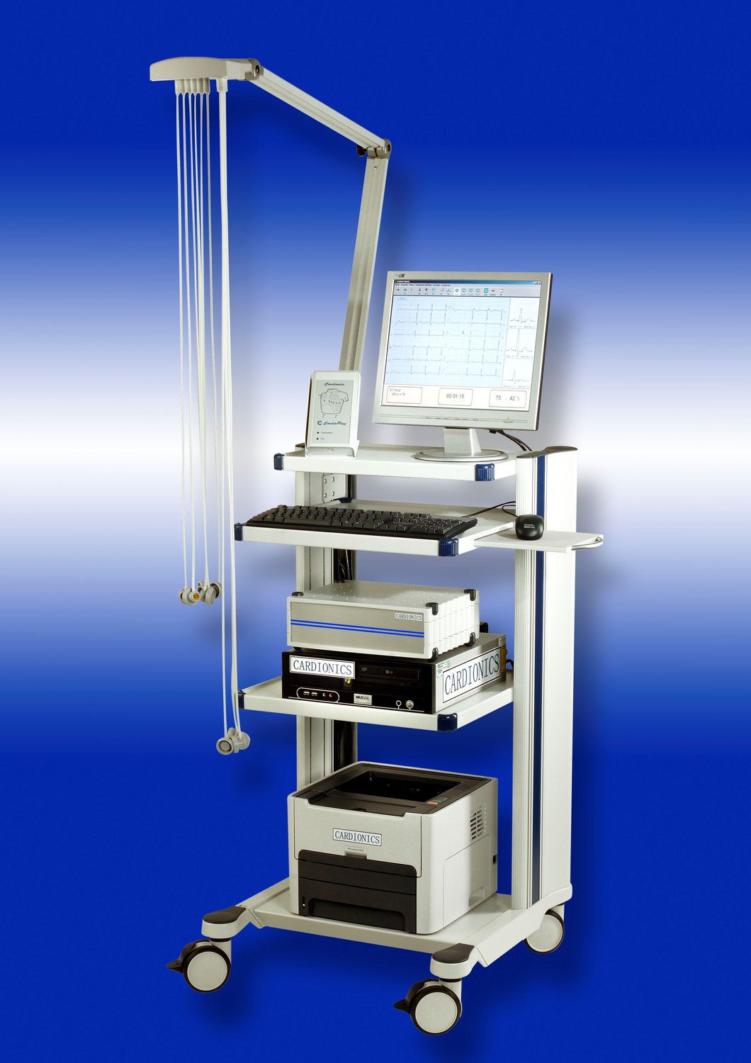 Cardiac stress test equipment CardioPlug Cardionics