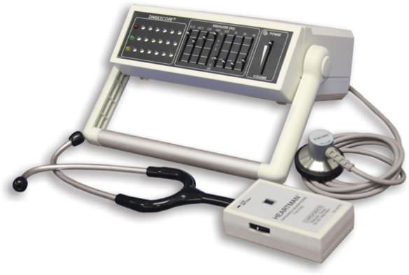 Auscultation training simulator / with sound generator Cardionics