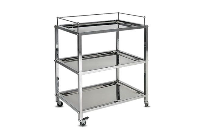 Instrument trolley / 3-tray HMF-721 A.A.MEDICAL