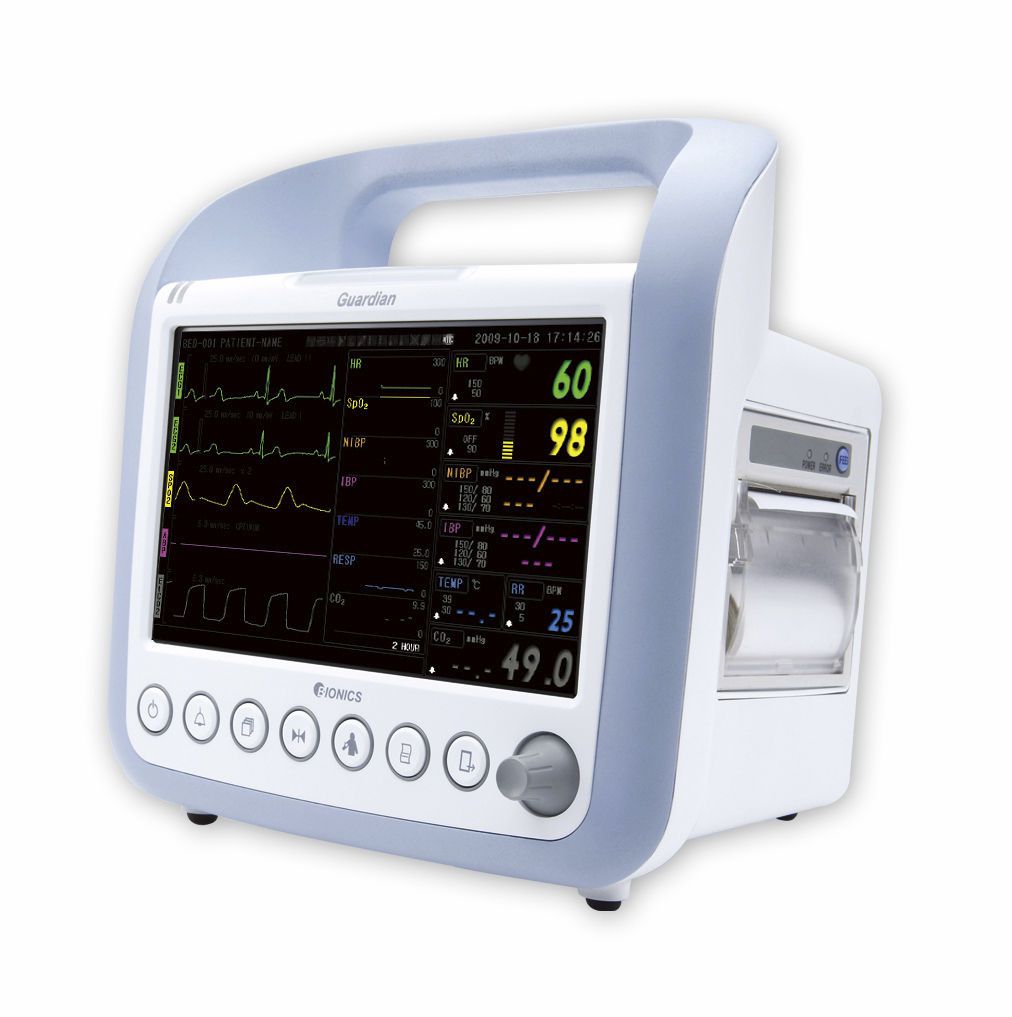 Compact multi-parameter monitor / transport BPM-770 (GUARDIAN) Bionics Corporation