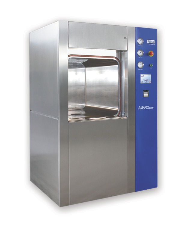 Medical autoclave / vertical / with sliding door Amaro 5000 AJC 70x70 ajcosta