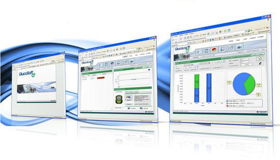 Diabetes management software GlucoLog Menarini Diagnostics